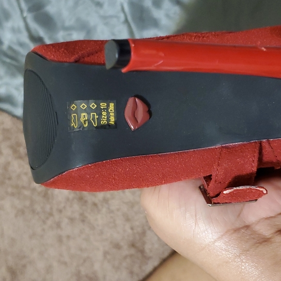 Promise Size 10 Red booties - Picture 2 of 3